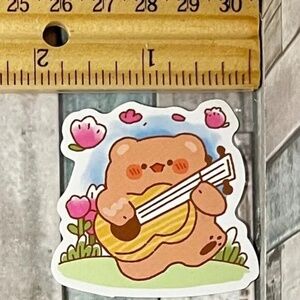 🌀10/$10🌀 Kawaii Cute Bear Reusable Waterproof Vinyl Sticker Decal